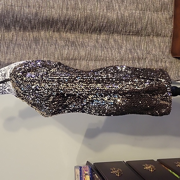 Vintage Rehab Cocktail Sequin Dress - Picture 2 of 5